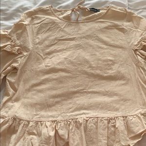 Pretty Little Thing Cream boho top